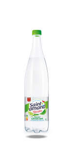Saint Amand Pétillante aromatisée citron vert 1 l