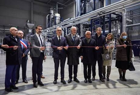 Inauguration notre nouvelle unité de fabrication de PET recyclé, à Saint-Yorre